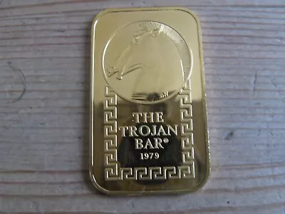 Rare 1979 Johnson Matthey 1/2 Oz .9999 Trojan Horse Bar Gold Bar - Serial 004558 • $1999