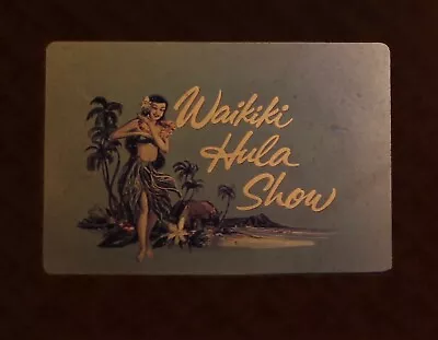 Vintage 1950's Waikiki Hula Show Title Photo Slide Sexy Hula Girl • $50.57