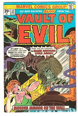 Vault Of Evil # 23 Marvel Horror Comic 1975 Last Issue Pre-code Reprints Heck • $6