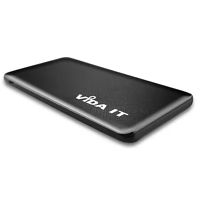 Ultra Slim Power Bank For IPhone Portable USB Phone Charger Mobile Battery Pack • £21.99