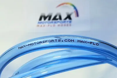  1/4  ID X 3/8  OD MARINE FUEL HOSE BOAT GAS LINE Clear Blue - ORDER BY THE FOOT • $2.09