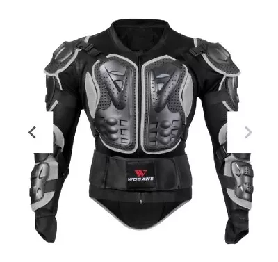 Wosawe Motorcycle Full Body Armored Jacket Motocross Racing Chest Protection • $69.99