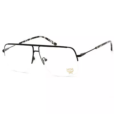 MCM Men's Eyeglasses Clear Lens Semi Matte Black Aviator Shape Frame MCM2158 004 • $31.39