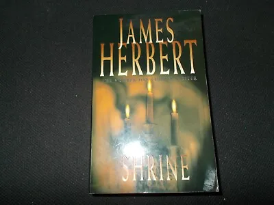 Shrine By James Herbert  PB  SIGNED • £31.71