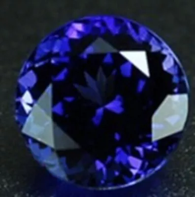 Blue Tanzanite 7.38ct Unheated 12mm Top Round Shape AAAA+Loose Gemstones • $19