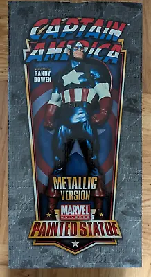 Bowen Designs Captain America Metallic Museum Pose Statue Full Size 375/1165 • $299.99