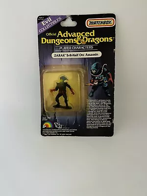 Vintage Matchbox Advanced Dungeons & Dragons Zarak Figure In Original Packaging • £29.99