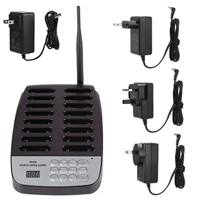 SU-66 Restaurant 16Coaster Pager Receiver Wireless Calling Queuing Paging System • $208.04