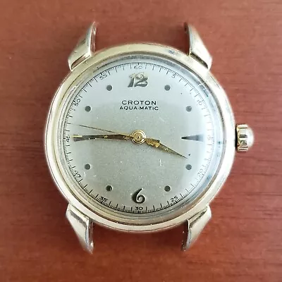 1950s Croton Aqua-Matic Vintage Automatic Watch For Parts/Repair • $65