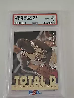 1995 Fleer #3 Michael Jordan Total D • $29.99