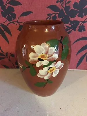 Lovely Dartmouth Pottery Teracotta Vase • £23.06