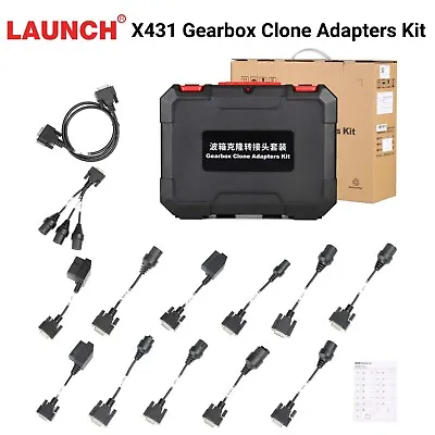 Launch X431 ECU Prog-rammer Gearbox Clone Adapter Connector Package For X-PROG3 • $299