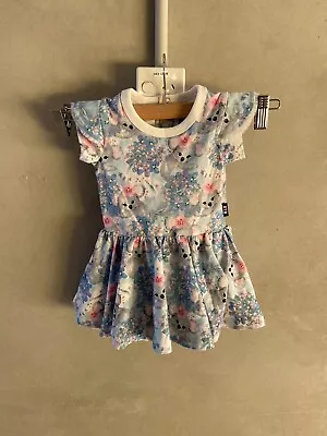 RYB Rock  Your Baby Koala Girls Dress Sz 0 Bnwot Free Post (acc332) • $45