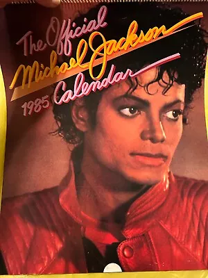 1985 Michael Jackson New Sealed Calendar Original Toy Store Bag • $475