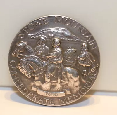 1970 Stone Mountain Memorial Medallic Art Co .999 Silver Medal 38mm 41.4g • $209.99