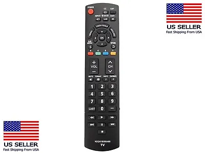 $7.16 • Buy NEW TV Remote N2QAYB000485 For Panasonic 32 ~85  TVs N2QAYB000485 N2QAYB000321 
