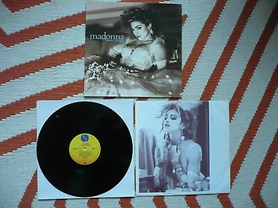 Madonna Like A Virgin Vinyl 1985 European Sire 1-A/1-Bx LP Into The Groove EXC • $24.85