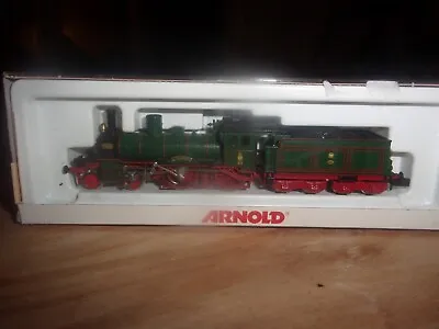 Aronld Steam Engine # 1901 N Scale W/ Working Headlight Front And BacK • $193.65