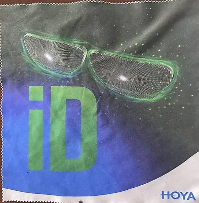 HOYA Microfibre Lens Cleaning Cloth 20x20cm For Eyewear Cameras And Screens • £5