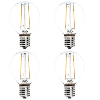 S11DSE172WWW27 Dimmable S11 E17 Intermediate Base 2W LED Filament Light Bulb 25W • $20.43