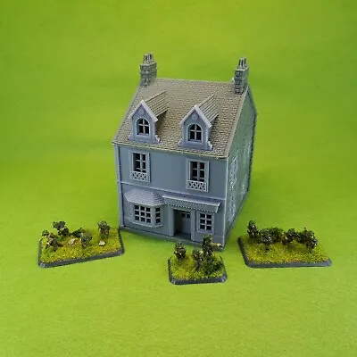 15mm Flames Of War Normandy Street House (Style B) Building For WW2 Wargaming • £18.50