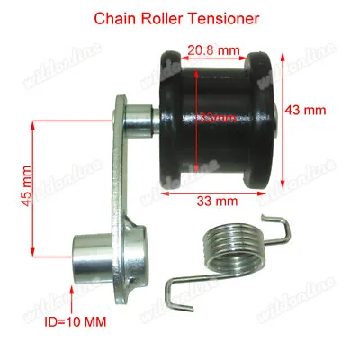 Chain Tensioner 1-3/4  Roller For 196cc Coleman BT200X CT200U Baja Mini Bike • $31.95