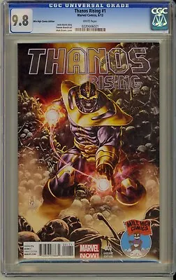 $109.99 • Buy Thanos Rising 1 CGC 9.8 Brooks Mile High Comics Variant Eternals Infinity War 2