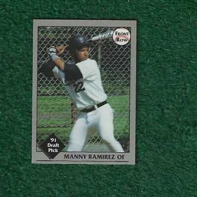 Manny Ramirez - 1991 Front Row Draft Picks - Base Card # 47 - Indians - Red Sox • $2