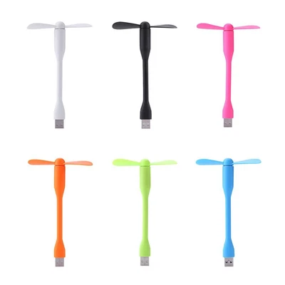 $11.02 • Buy PC Travel Flexible For Power Bank USB Fan Mobile Phone Cooler Mini Phone Fan