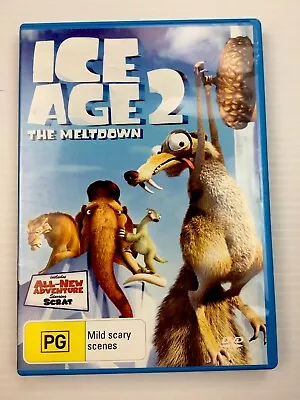 Ice Age 2 DVD Manny Sid Scrat R4 PAL With Free Shipping And Tracking • $6.99
