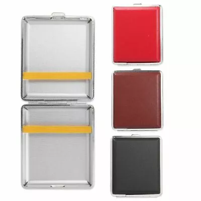 £3.99 • Buy Faux Leather Cigarette Case Straight Roll Up Tobacco Cigar Holder  Pocket Size-U