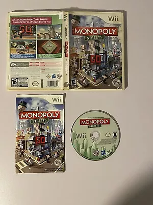 Monopoly Streets (Nintendo Wii 2010) CIB • $8.99