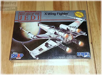 MPC Star Wars Return Of The Jedi X-Wing Fighter Model Kit (1-1971) 1983 • $34.95