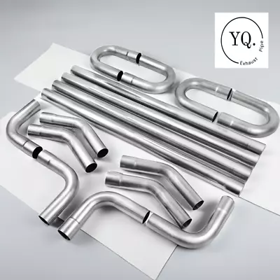 16pcs 2.5 Od Pipe Diy Custom Mandrel Exhaust Tubing Pipe Straight & Bend Kit • $135.88