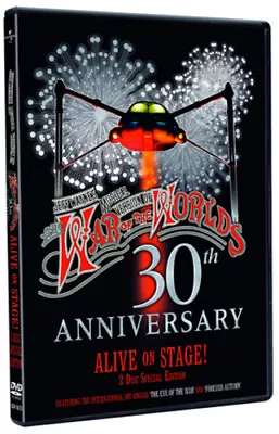 Jeff Wayne's The War Of The Worlds - Live On Stage DVD (2008) Jeff Wayne Cert E • £14.94