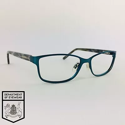 £35 • Buy KAREN MILLEN Eyeglasses TEAL BLUE CATS EYE Glasses Frame MOD: KM46 30373747