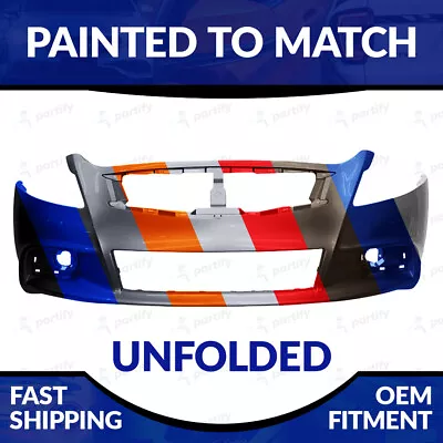 NEW Painted Unfolded Front Bumper For 2010-2013 Infiniti G37 Sedan Sport • $577.99