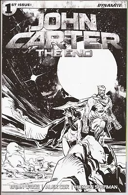 John Carter: The End #1 - Garry Brown B&w Variant - Limited 1 For 40 • $23.99