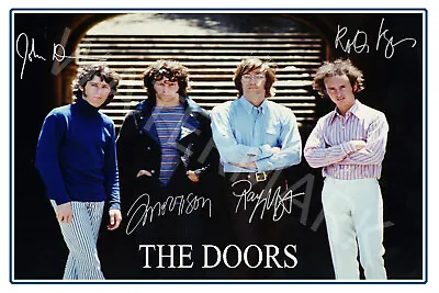 The Doors Jim Morrison Large Signed 12x18 Inch Photograph Poster - Top Quality  • $28.95