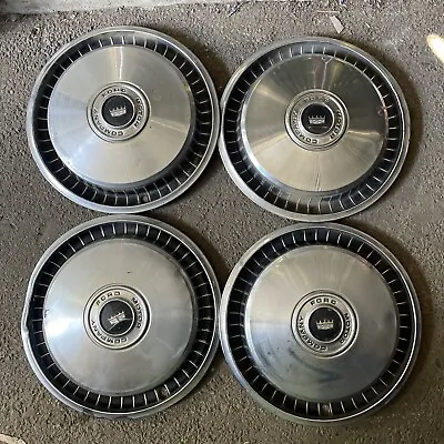 Set Of 4 Vintage OEM 1971-77 Ford F150 Pickup LTD Torino 15  Hubcap Wheel Covers • $152.15