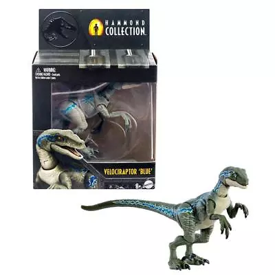 Jurassic World Hammond Collection Velociraptor Blue Action Figure - NEW • $34.09