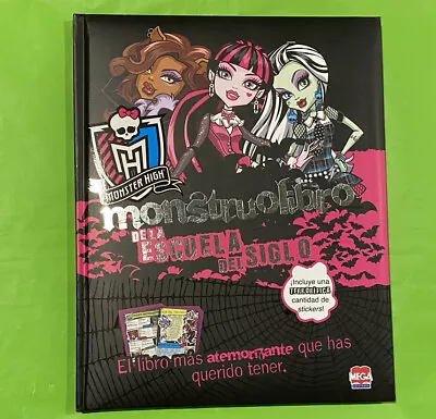 Monster High Monstruolibro De La Escuela Del Siglo Book 2013 • $7.99