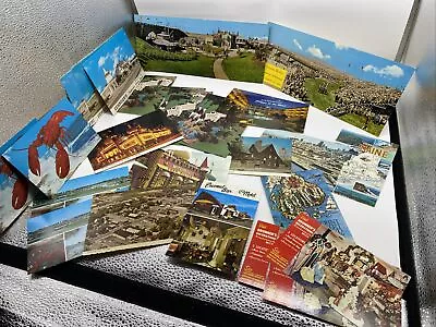 Vintage Lot Of  30 Post Cards Circa 1960-70? Motels London Bridge Travel Maine • $8.29