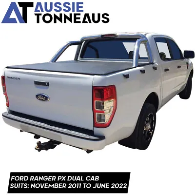 Clip On Tonneau Cover For Ford PX Ranger Dual Cab- Nov 11 -June 2022 (Suits S/B) • $315.80