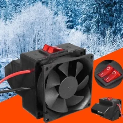 Car Heater Interior Car Warmer 12V Truck Car Heat Cooling Fan 12 Volts 300 Watts • £16.54