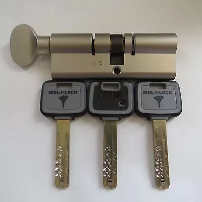 MT5+ Mul-t-lock Cylinder High Security 96 Mm 53+43 Mm Euro Profile Tumb Turn • $159