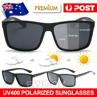 $15.95 • Buy Polarized Mens Sunglasses Polarised New Style Square Frame Glasses Aus Seller