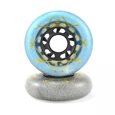 72/76/80mm Skate Wheel Starry Sky Design Replaceable Heavy Duty Inline Skate • $9.19