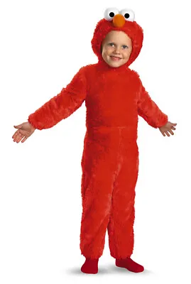 Brand New Sesame Street Elmo Comfy Fur Toddler/Child Costume • $38.52
