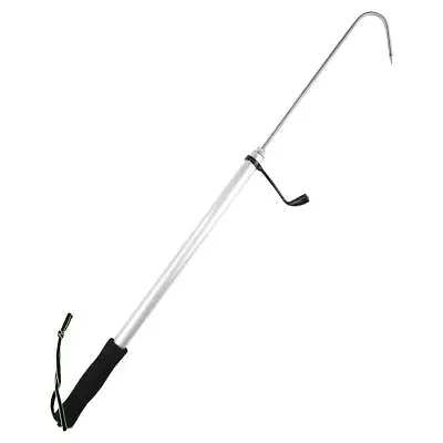 £8.47 • Buy Outdoor Stainless Steel Flexible Fishing Gaff Holder Spear Hook (120cm)